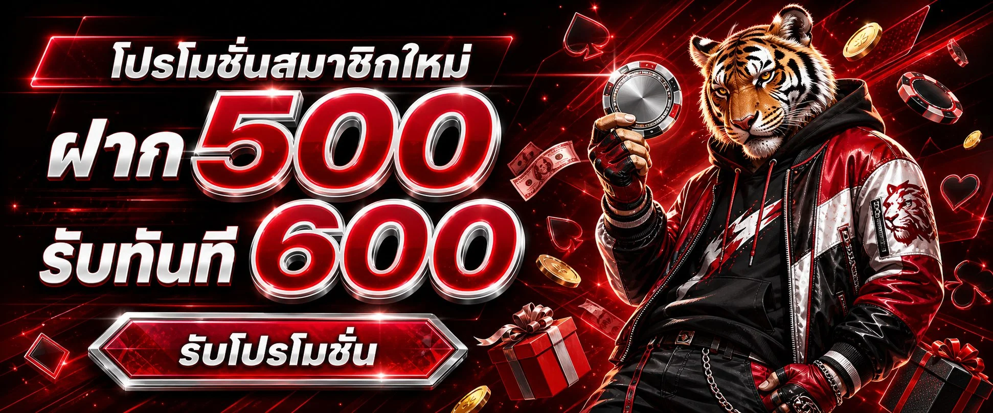 โปรโมชัน DOBLEGAME สมาชิกใหม่รับโบนัสฟรี